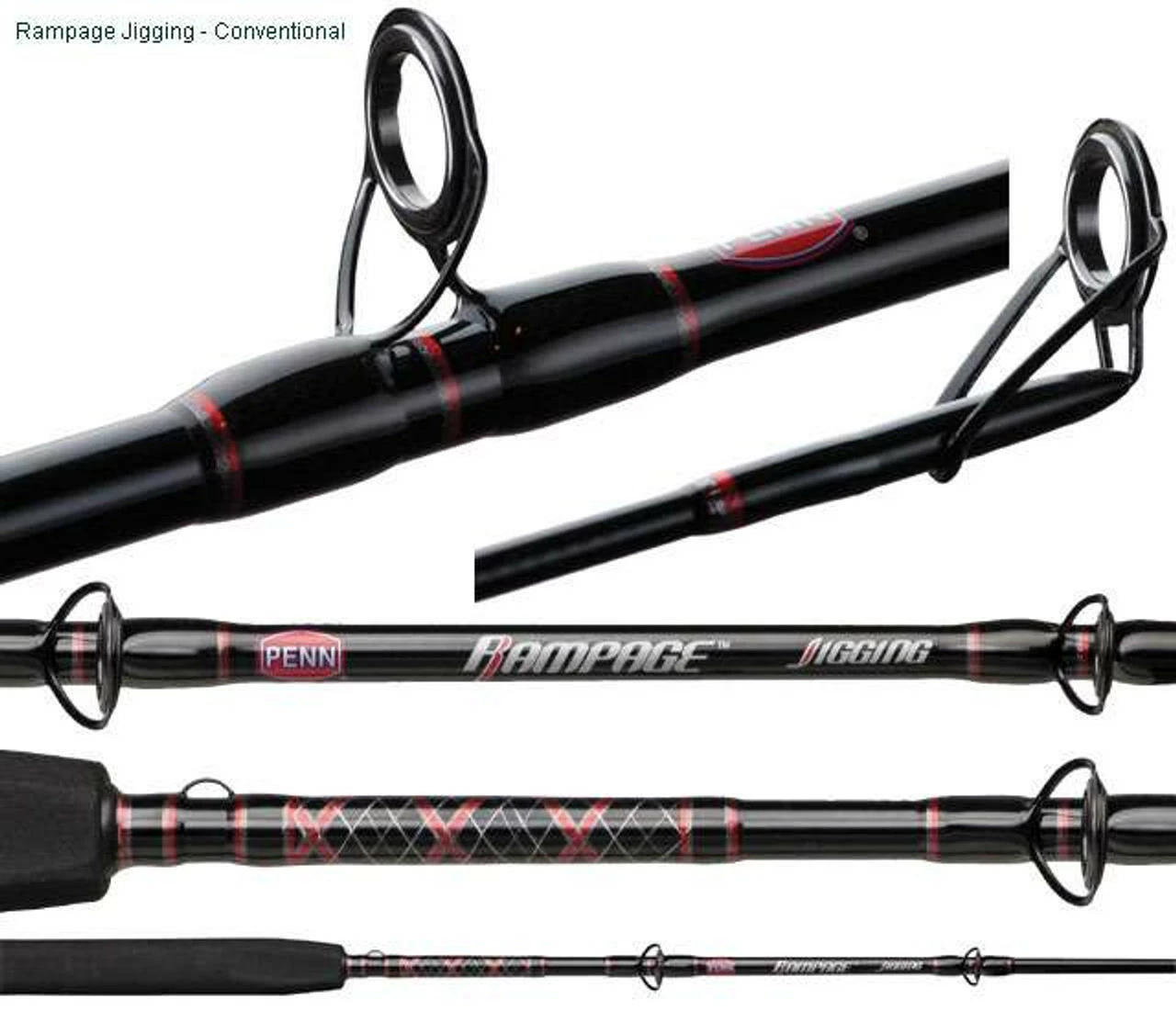Penn Rampage Jigging Rods 2 Penn Rampage Jigging Rods - Image 2