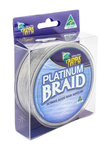 Platypus Platinum Braid Fishing Line - 50 Lb X 125 Yd - Gun Metal Grey 1 Platypus Platinum Braid Fishing Line - 50 Lb X 125 Yd - Gun Metal Grey