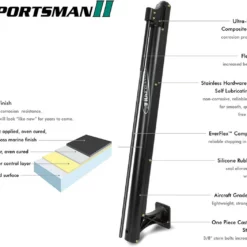 Power Pole Power-Pole Sportsman II Shallow Water Anchor - 8 Ft. - Black -Marine Equipment & Accessories Sales Store power pole pp sps 8 bk sportsman 2 anchor 14684.1651281141