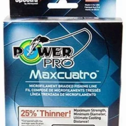 Power Pro PowerPro Maxcuatro Braided Fishing Line White - 65lb - 3000yd