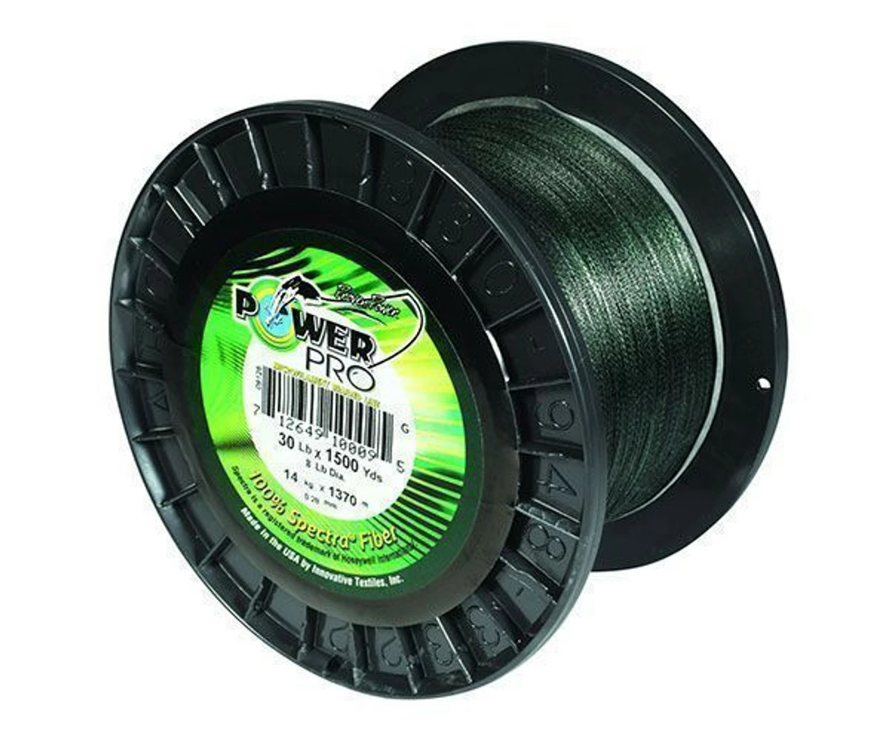 Power Pro PowerPro Braided Spectra Fiber Fishing Line Moss Green 100 Yds 2 Power Pro PowerPro Braided Spectra Fiber Fishing Line Moss Green 100 Yds - Image 2