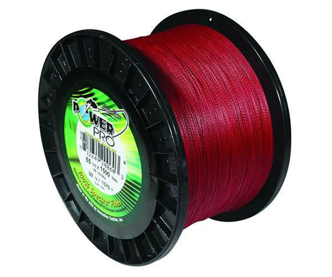 Power Pro PowerPro Braided Spectra Fiber Line - Vermilion Red - 3000yds. 2 Power Pro PowerPro Braided Spectra Fiber Line - Vermilion Red - 3000yds. - Image 2