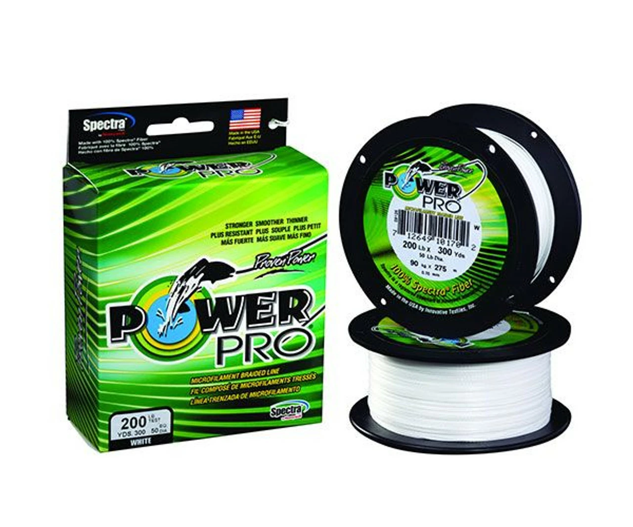 Power Pro PowerPro Fishing Line Braided Spectra 80Lb 1500Yds White 1 Power Pro PowerPro Fishing Line Braided Spectra 80Lb 1500Yds White