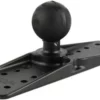 RAM MOUNTS RAM 11" X 3" Rectangle Universal Electronics Base W/ 2.25" Ball