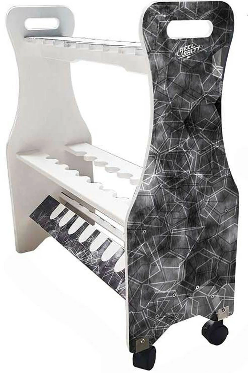 Reel Salty Waterproof 16 Fishing Rod Rolling Holder/Storage Rack 2 Reel Salty Waterproof 16 Fishing Rod Rolling Holder/Storage Rack - Image 2