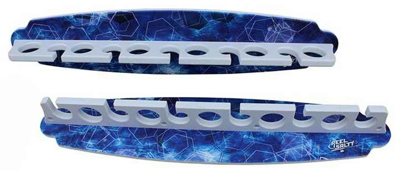 Reel Salty Waterproof 11 Fishing Rod Wall/Ceiling Rack - Deep Blue 3 Reel Salty Waterproof 11 Fishing Rod Wall/Ceiling Rack - Deep Blue - Image 3