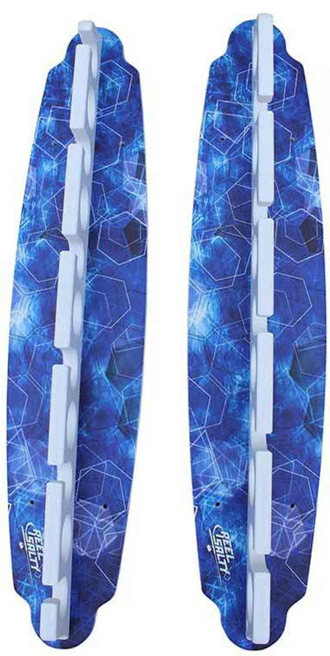 Reel Salty Waterproof 11 Fishing Rod Wall/Ceiling Rack - Deep Blue 4 Reel Salty Waterproof 11 Fishing Rod Wall/Ceiling Rack - Deep Blue - Image 4