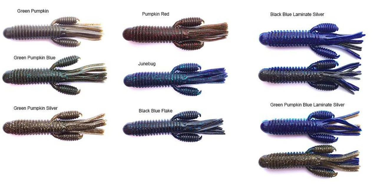 Reins Craw Tube Lures 2 Reins Craw Tube Lures - Image 2
