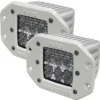 Rigid Industries 71251 Marine D2 Flush Mount Diffused Pair