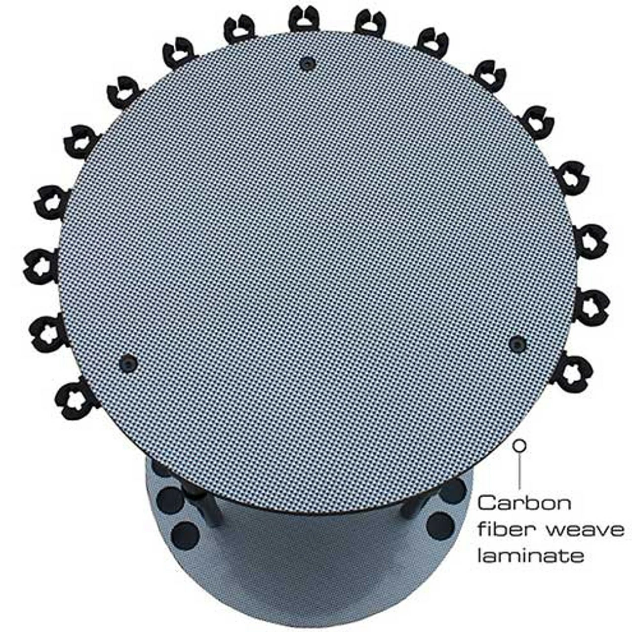 Rush Creek Creations 17 Rod Round Spinning Storage Rack 3 Rush Creek Creations 17 Rod Round Spinning Storage Rack - Image 3