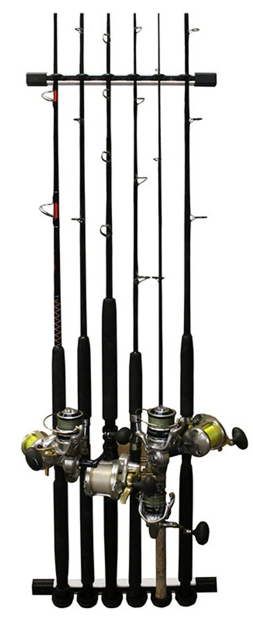 Rush Creek Creations 3-in-1 All Weather 6 Rod Wall/Ceiling Rack 1 Rush Creek Creations 3-in-1 All Weather 6 Rod Wall/Ceiling Rack