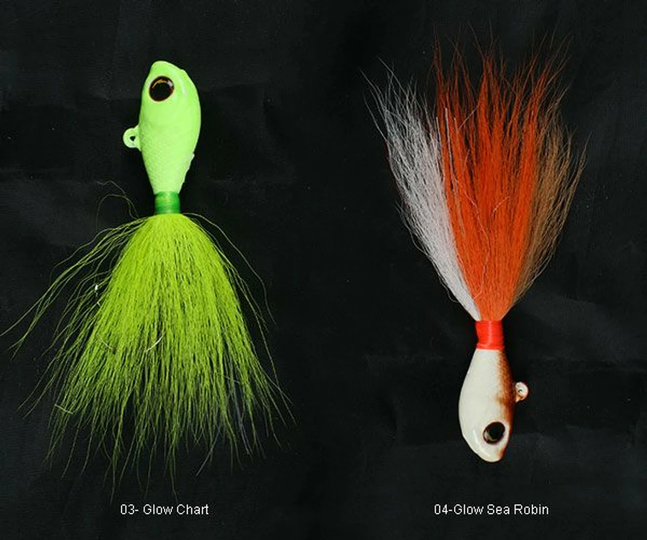 S&S Bucktails S & S Bucktails Rattletail Jig Lures 3 S&S Bucktails S & S Bucktails Rattletail Jig Lures - Image 3