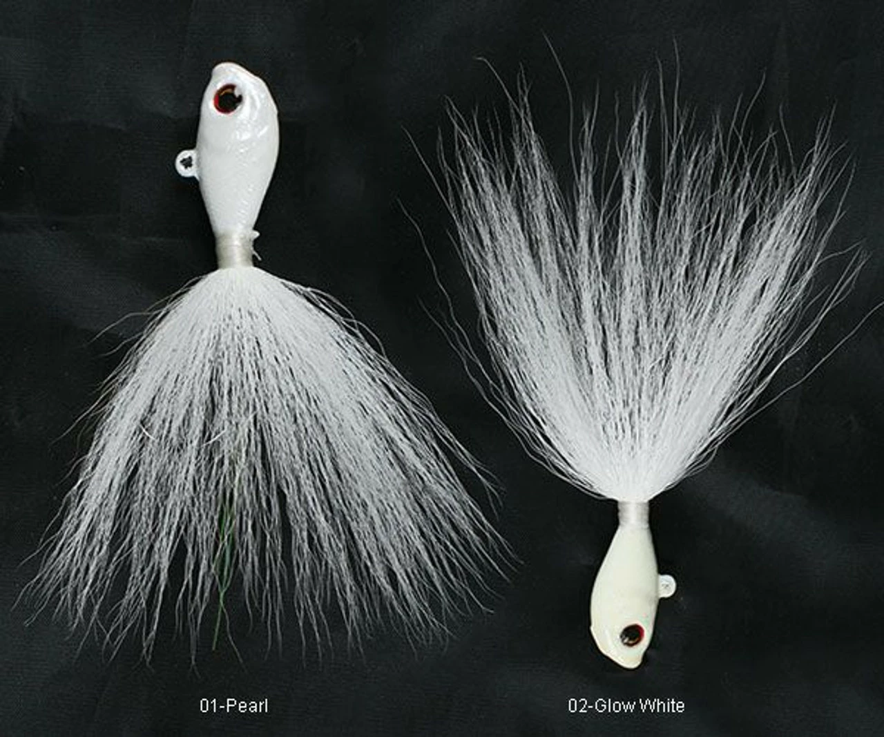 S&S Bucktails S & S Bucktails Rattletail Jig Lures 2 S&S Bucktails S & S Bucktails Rattletail Jig Lures - Image 2