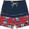 Salty Crew Dawn Patrol Boardshort - Neo Coral - 34