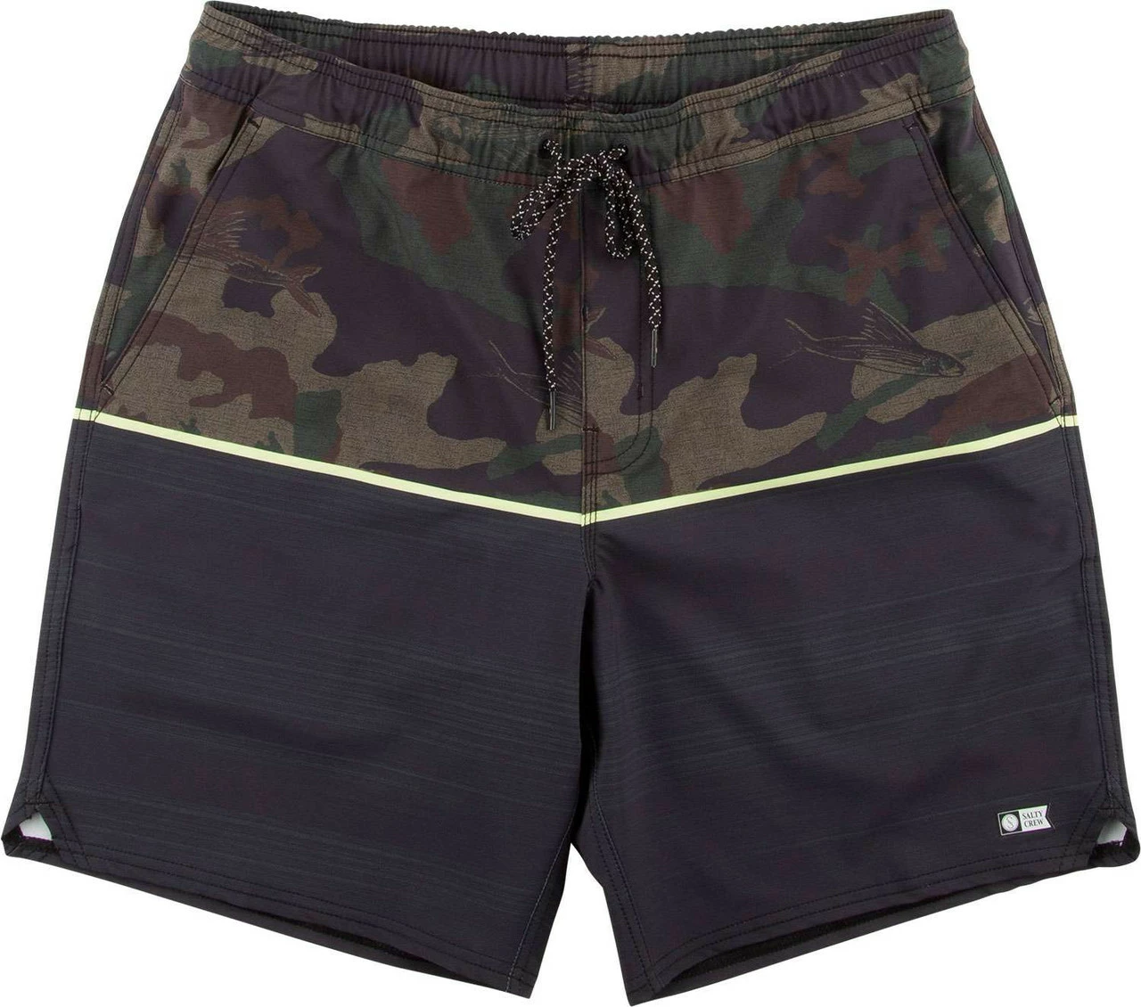 Salty Crew Tandem Elastic Boardshort - Camo - Large 1 Salty Crew Tandem Elastic Boardshort - Camo - Large