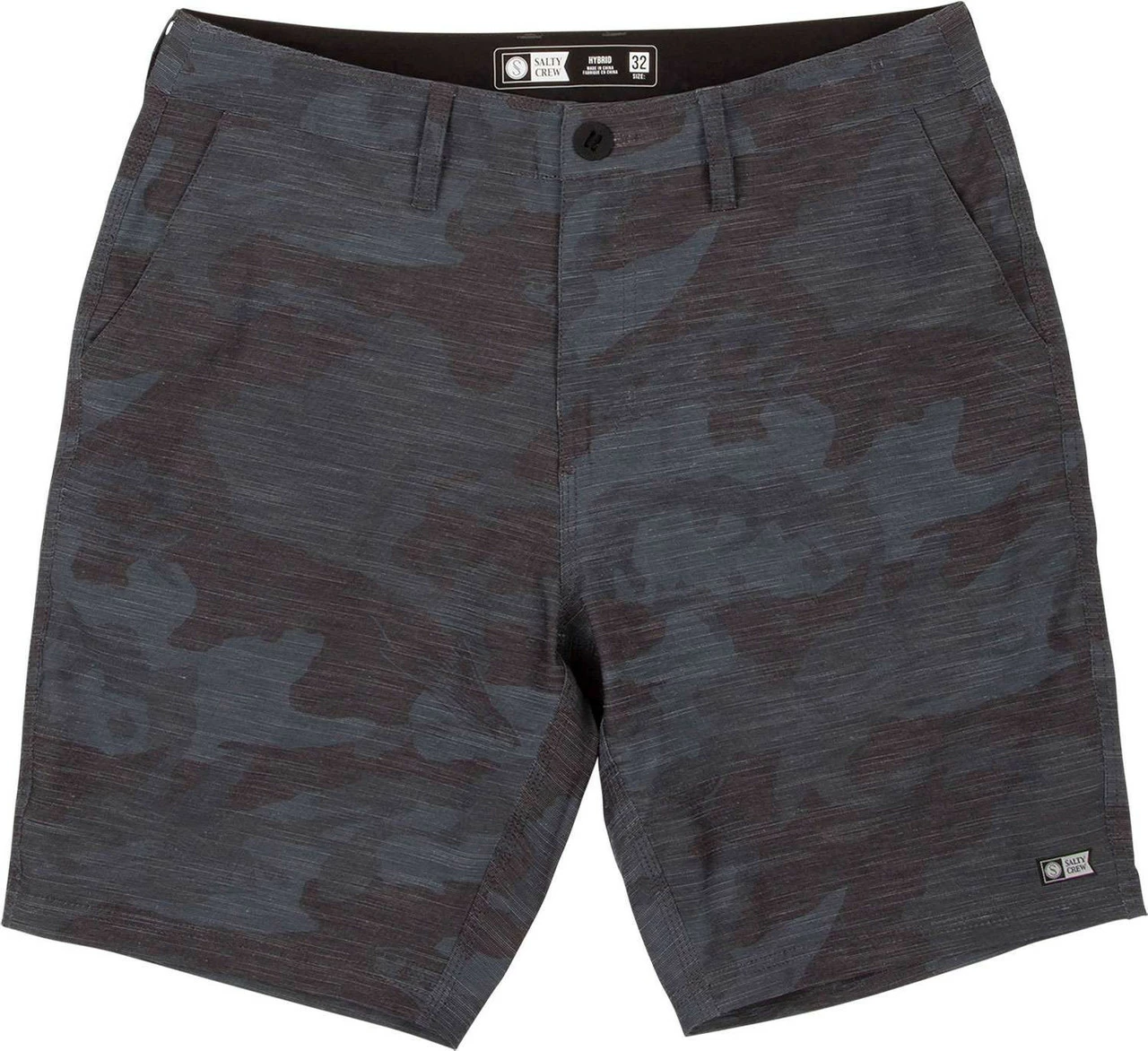 Salty Crew Drifter 2 Hybrid Walkshort - Black Camo - 33 1 Salty Crew Drifter 2 Hybrid Walkshort - Black Camo - 33