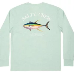 Salty Crew Ahi Mount Long Sleeve Tech T-Shirts -Marine Equipment & Accessories Sales Store salty crew ahi mount long sleeve tech t shirts 75055.1651377008