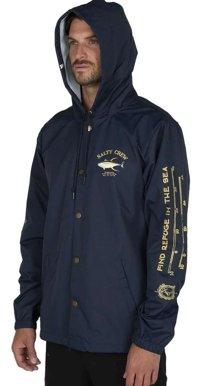 Salty Crew Ahi Mount Snap Jacket 3 Salty Crew Ahi Mount Snap Jacket - Image 3