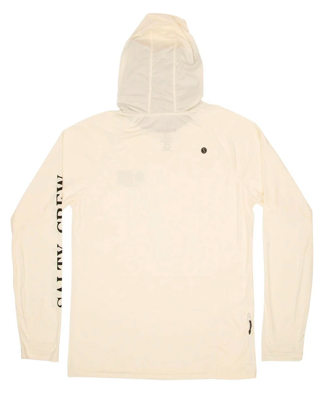 Salty Crew Alpha Pinnacle Tech Hood Shirt - Bone 2 Salty Crew Alpha Pinnacle Tech Hood Shirt - Bone - Image 2