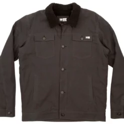 Salty Crew Bait Barge Jacket - Asphalt