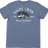 Salty Crew Bass Man Short Sleeve T-Shirt - Navy Heather - Small