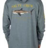 Salty Crew Bruce Hood Tech Tee - Blue - Small