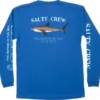 Salty Crew Bruce Long Sleeve T-Shirt - Royal - Small