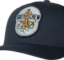 Salty Crew Colossal Retro Trucker Hat - Navy