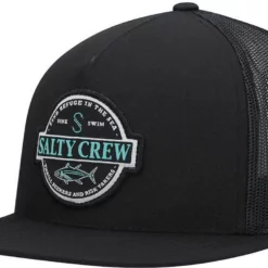 Salty Crew Deep Sea Trucker Hat - Black