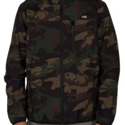 Salty Crew Headwind Packable Jacket - Camo - Small