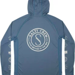 Salty Crew Palomar Pinnacle Plus Hood - Harbor Blue