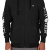Salty Crew Refuge Sherpa Zip Fleece - Black Heather - X-Large