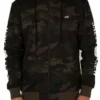 Salty Crew Refuge Sherpa Zip Fleece - Camo - X-Large