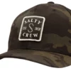 Salty Crew S-Hook Retro Trucker Hat - Multicam Black