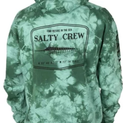 Salty Crew Stealth Tie Dye Fleece - Sea Foam - Medium 3 Salty Crew Stealth Tie Dye Fleece - Sea Foam - Medium -Marine Equipment & Accessories Sales Store salty crew stealth tie dye fleece sea foam m 04736.1651421760