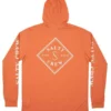 Salty Crew Tippet Pocket Hood Tech Tee - Sunburn - Medium
