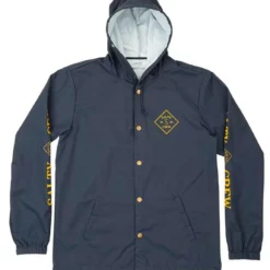 Salty Crew Tippet Snap Jacket - Navy - Large