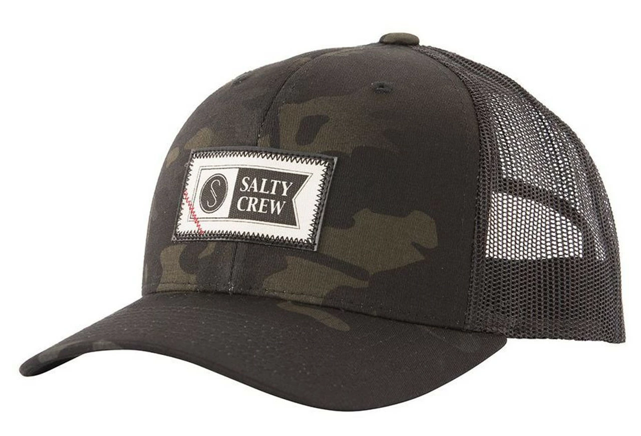Salty Crew TopStitch Retro Trucker Hats 1 Salty Crew TopStitch Retro Trucker Hats