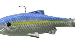 Savage Gear 3D Baitfish Paddletail Lure 3in Blue Steel