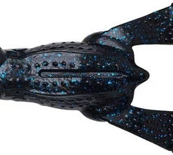 Savage Gear Duratech Toad - 3-1/2in - Black And Blue Flake