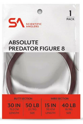 Scientific Anglers Absolute Predator Figure 8 Leader 1 Scientific Anglers Absolute Predator Figure 8 Leader