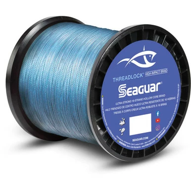Seaguar Threadlock Hollow Core Braid 600yds Blue 1 Seaguar Threadlock Hollow Core Braid 600yds Blue
