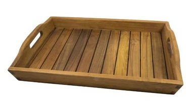 SeaTeak 60024 Shower And Spa Tray - Oiled Finish 1 SeaTeak 60024 Shower And Spa Tray - Oiled Finish