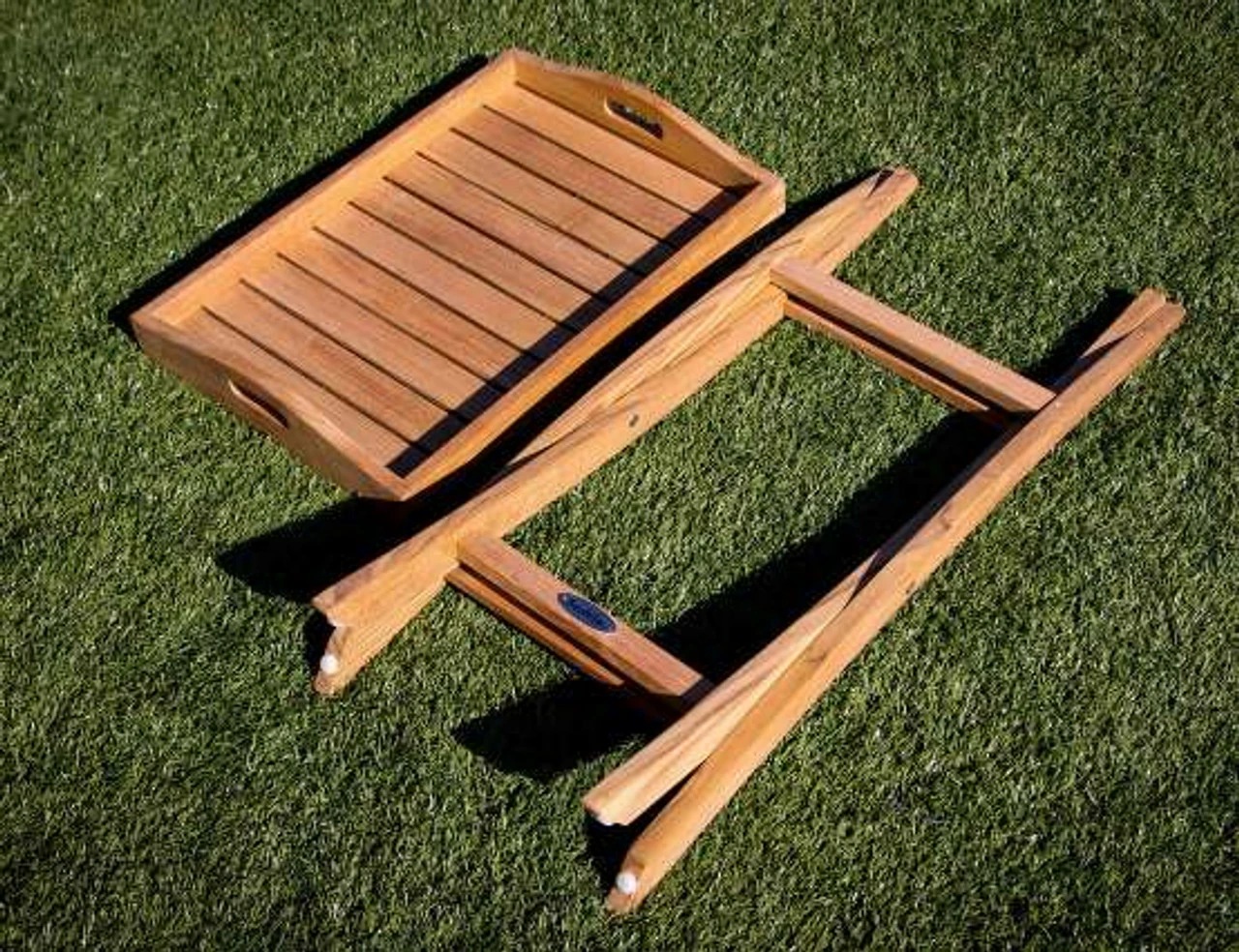 SeaTeak 60032 Folding Serving Tray With Legs 3 SeaTeak 60032 Folding Serving Tray With Legs - Image 3