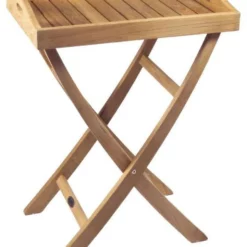 SeaTeak 60032 Folding Serving Tray With Legs