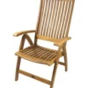 SeaTeak 60064 Weatherly Folding 6-Position Deck Armchair