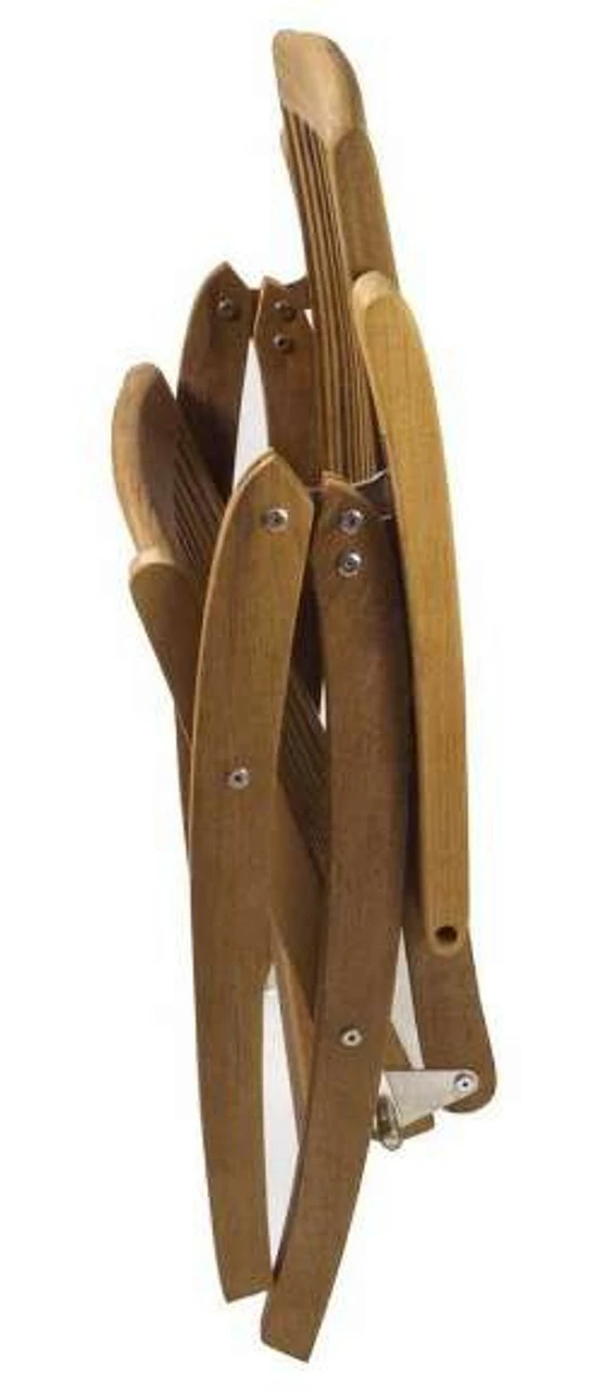 SeaTeak 60064 Weatherly Folding 6-Position Deck Armchair 3 SeaTeak 60064 Weatherly Folding 6-Position Deck Armchair - Image 3