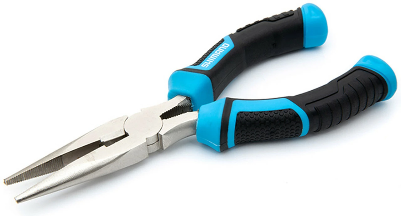 Shimano Brutas Silver Nickel Needle Nose Pliers 1 Shimano Brutas Silver Nickel Needle Nose Pliers