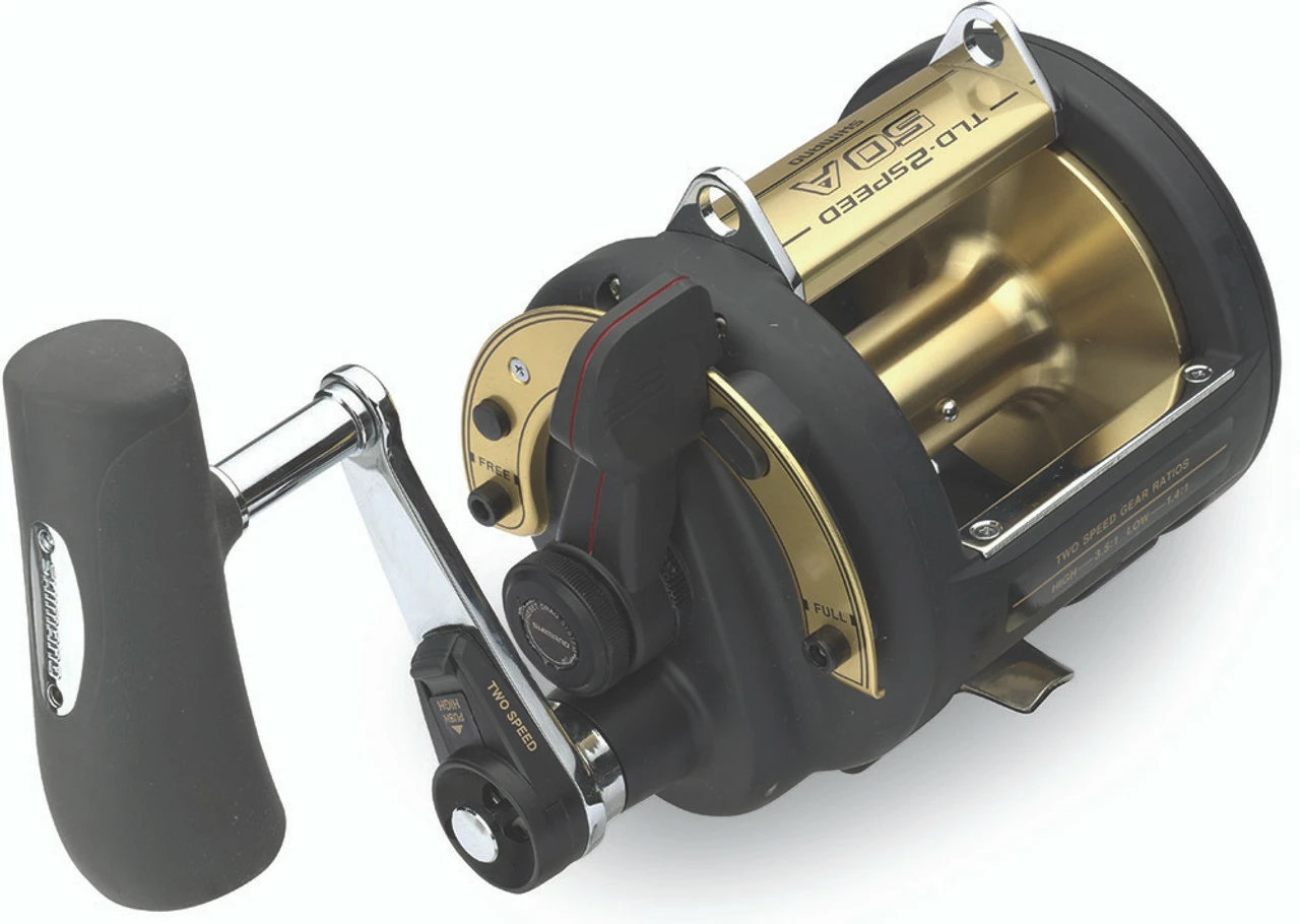 Shimano TLD-2 Speed A Lever Drag Reels 4 Shimano TLD-2 Speed A Lever Drag Reels - Image 4