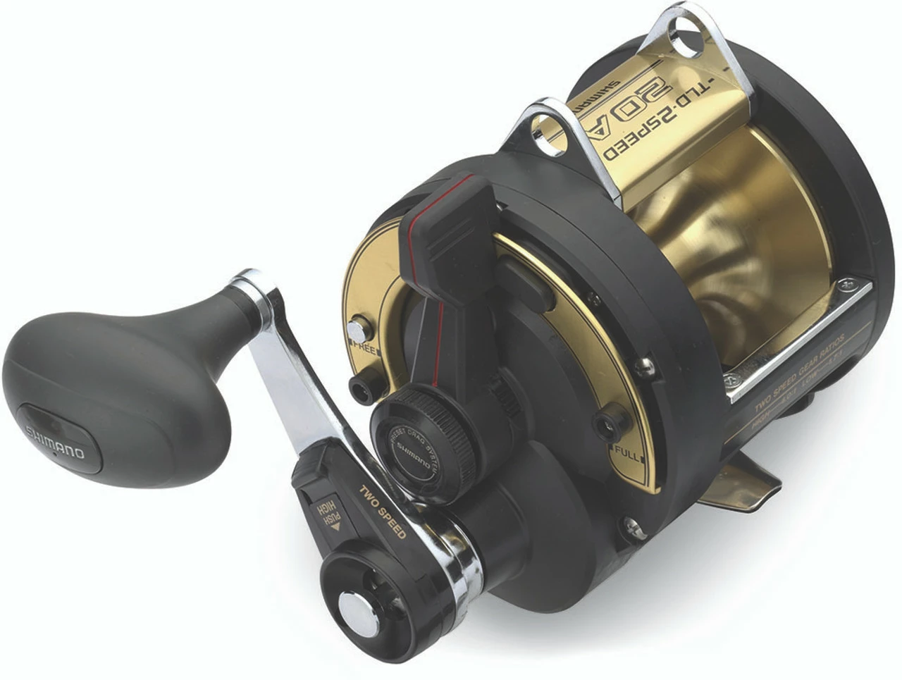 Shimano TLD-2 Speed A Lever Drag Reels 2 Shimano TLD-2 Speed A Lever Drag Reels - Image 2